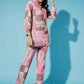 Myshka Women Multi - Printed Bling & Sparkly Co-Ords - Swadesiicart