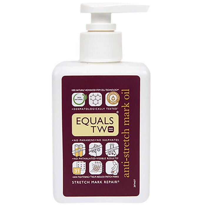 Equals Two Anti-Stretch Mark Oil | Swadesiicart