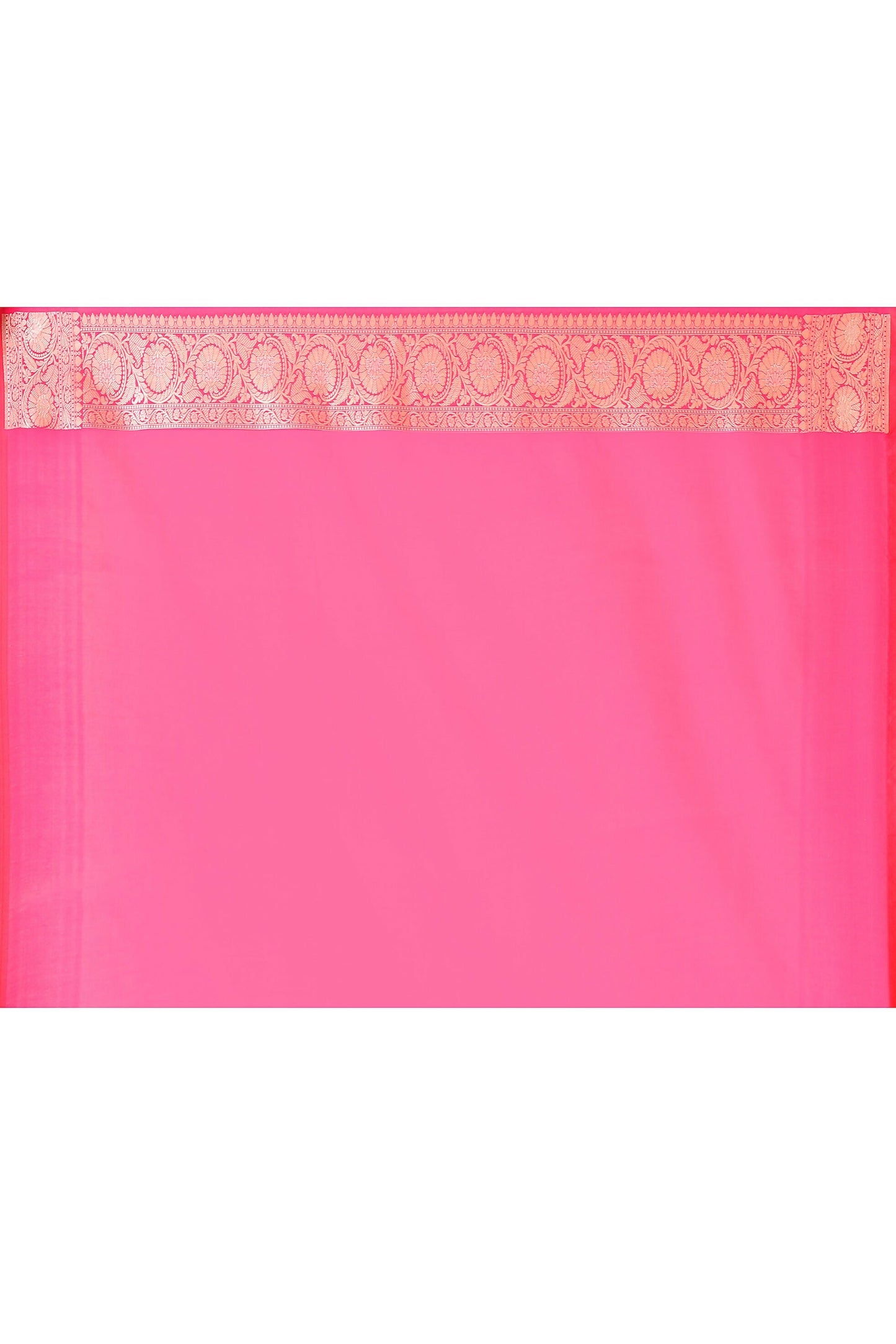 Joban Fashion Hot Pink Soft Pure Handloom Banarasi Silk Saree | Swadesiicart