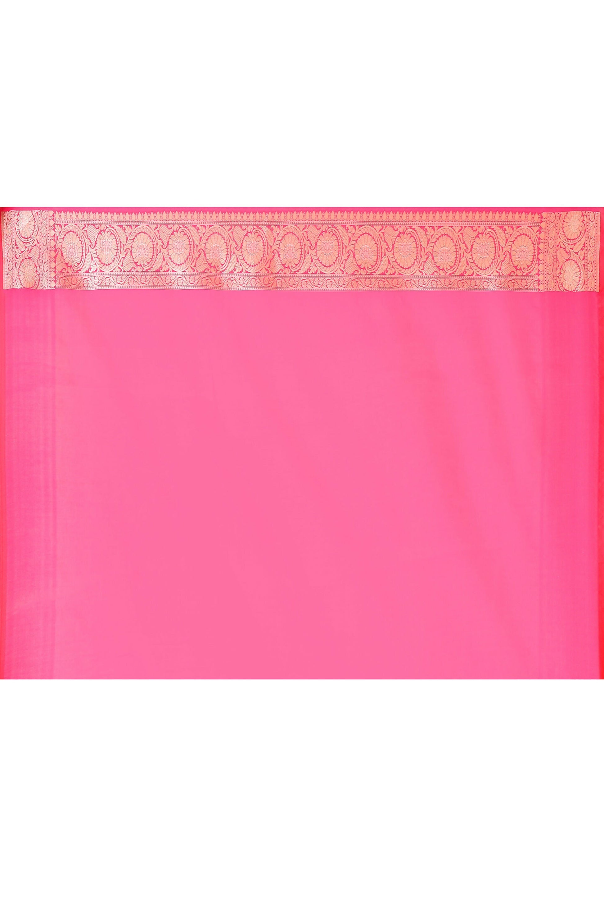 Joban Fashion Hot Pink Soft Pure Handloom Banarasi Silk Saree | Swadesiicart