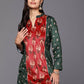 Ahalyaa Women's Traditional wear Tunic - Green | Swadesiicart