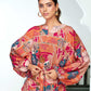 BulBul Anushree Chanderi Pink Co-Ord Set - Swadesiicart
