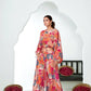 BulBul Anushree Chanderi Pink Co-Ord Set - Swadesiicart