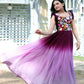 Jyoti Fashion Women's Wine Sequins Embroidery Faux Blooming Anarkali Dress | Swadesiicart