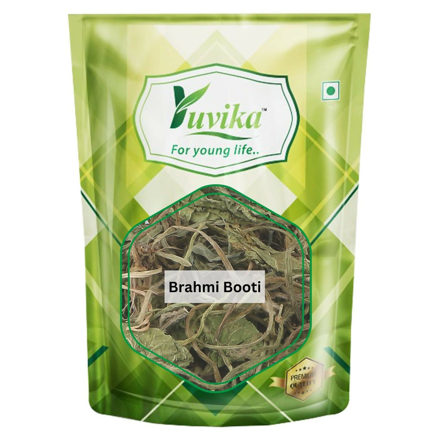 Yuvika Brahmi Booti - Gotu Kola - Bacopa Monnieri Linn - Indian Pennywort | Swadesiicart