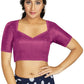 Aastha Fashion Women's Purple Art Silk Designer Traditional Readymade Blouse