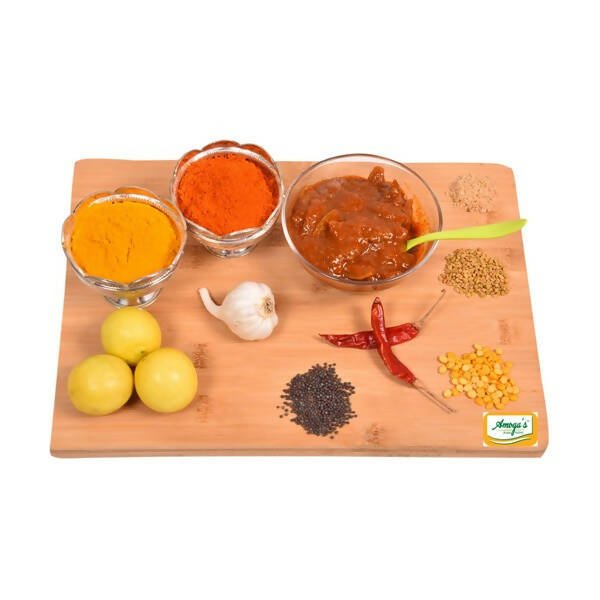 Amoga's Pickles Factory Andhra Style Lemon Pickle - Swadesiicart