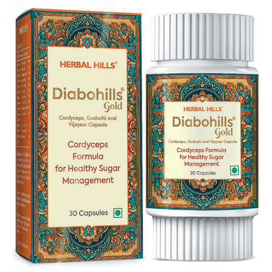 Herbal Hills Diabohills Healthy Sugar Management Tablets
