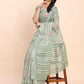 Shree Shyam Fashion Linen Cotton Light Green Saree