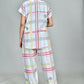 Morchari Digital Print Semi Muslin Co-Ord Set Top & Trouser-Multicolor - Swadesiicart