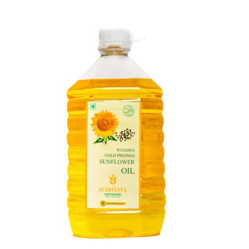 Sudhanya Sunflower Oil - Wooden Cold Pressed - Swadesiicart