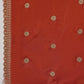 Lorenvalley Rust Muslin Silk Embroidered work Kurta Set - Swadesiicart