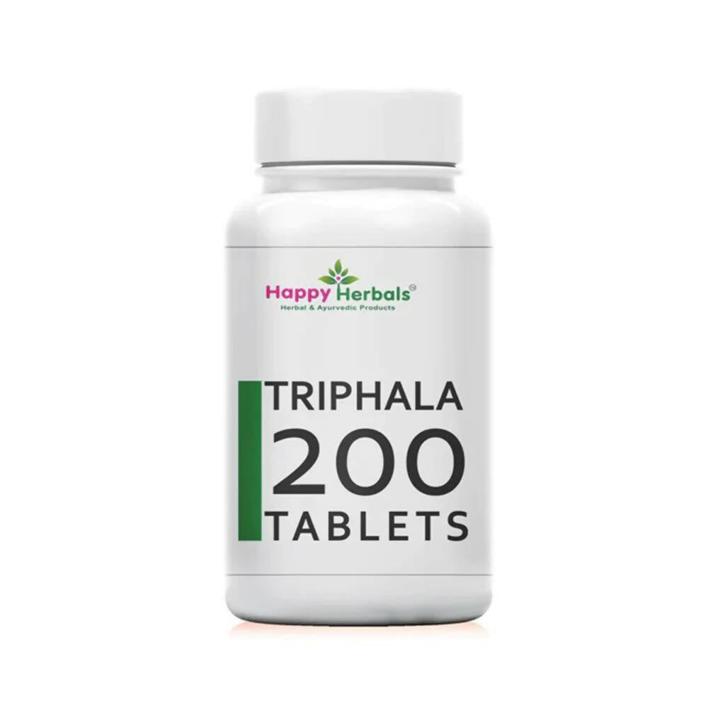 Happy Herbals Triphala 200 Tablets | Swadesiicart