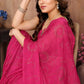 Aafreen Partywear Designer Pink Rangoli Silk Fancy Saree