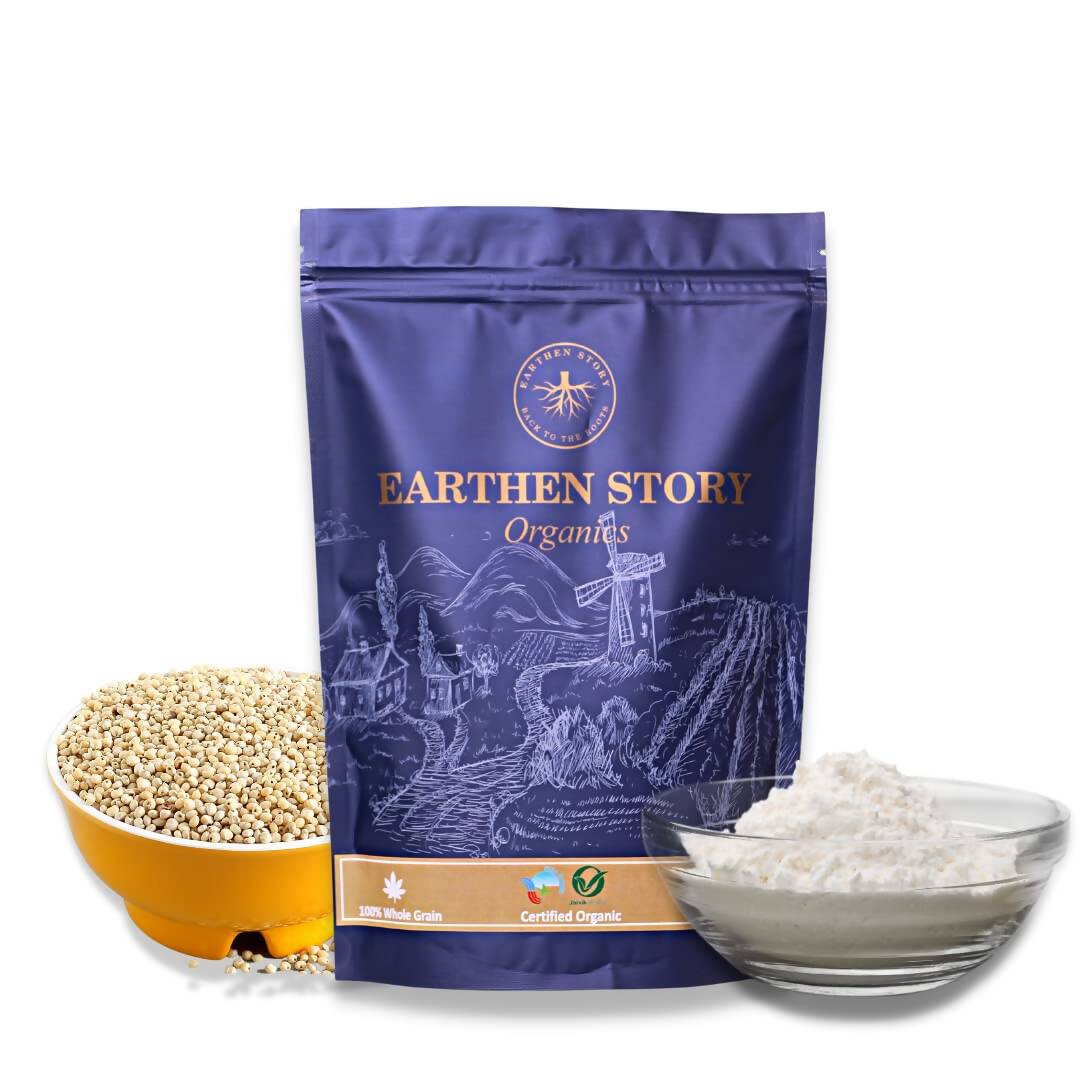 Earthen Story Certified Organic Jowar Flour - Swadesiicart
