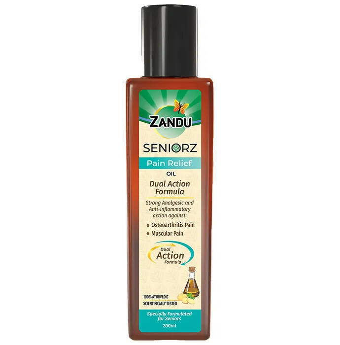 Zandu Seniorz Pain Relief Oil | Swadesiicart