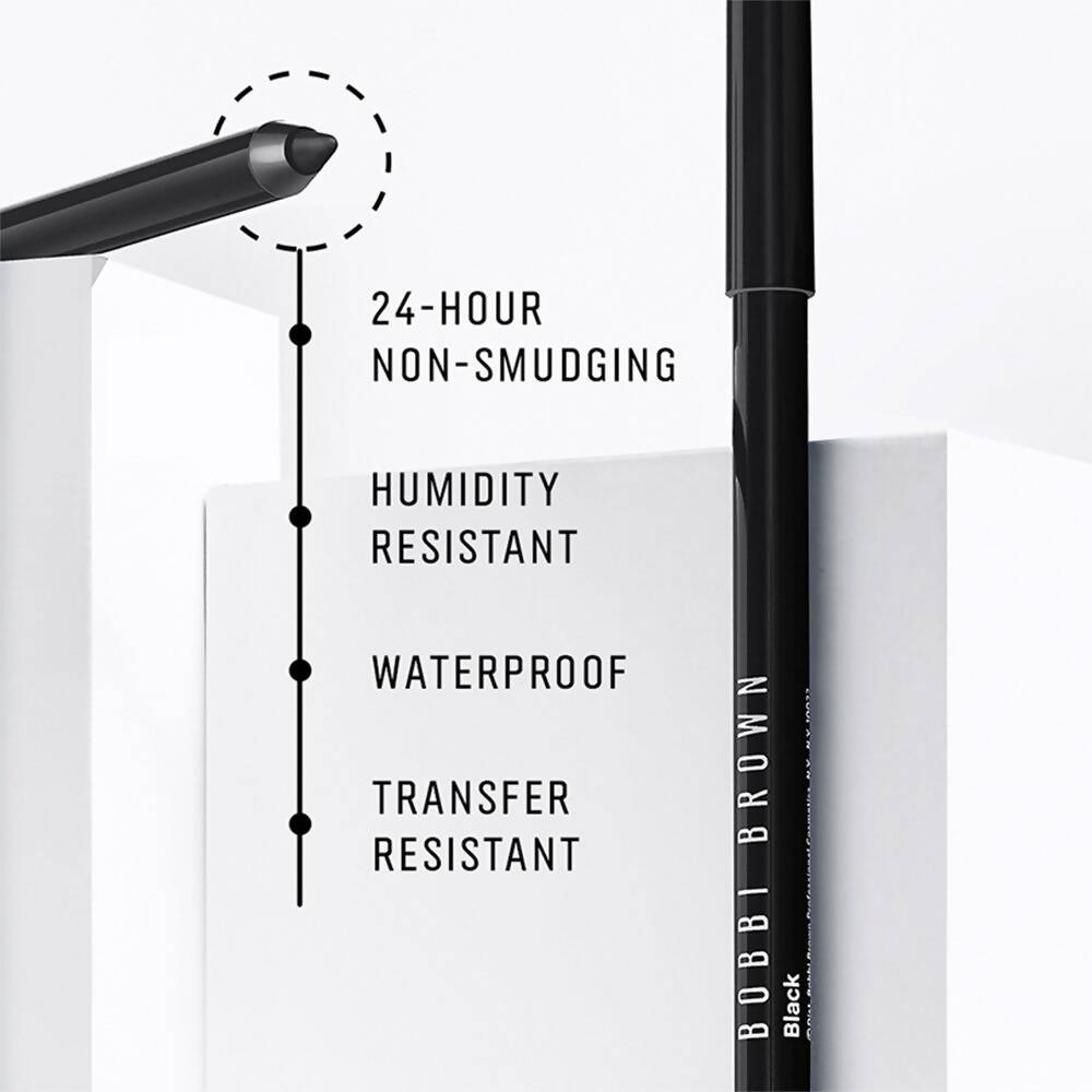 Bobbi Brown 24 Hour Waterproof Kajal Liner - Black | Swadesiicart