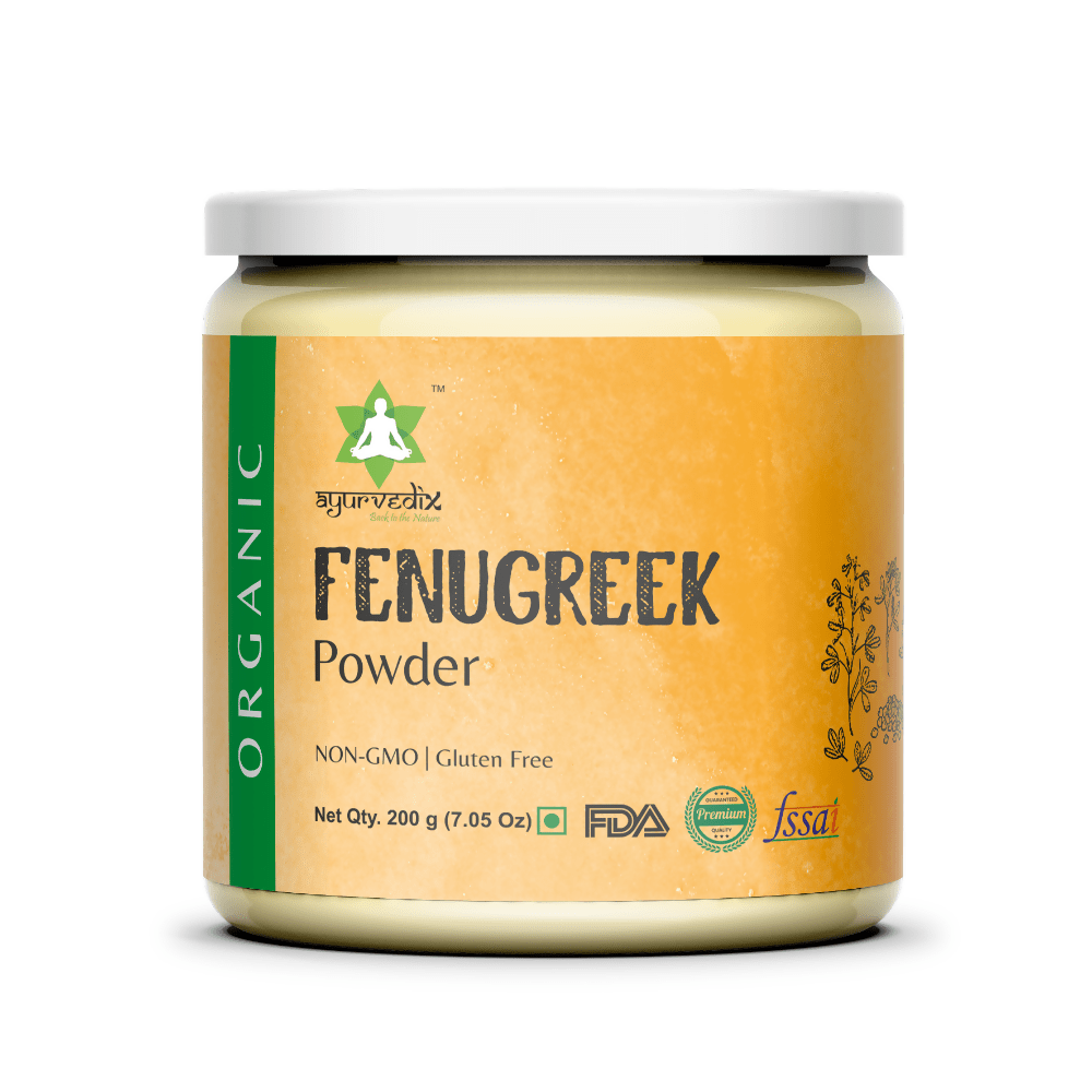 Ayurvedix Organic Fenugreek Seed Powder - Ayurvedix