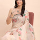 Shree Shyam Fashion Linen Cotton Peach Saree
