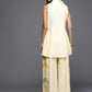 Ahalyaa Women's Traditional Wear Co-ods - Off-white - Swadesiicart