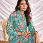 BulBul Women Aqua Green Abstract Printed Co-ord Set - Swadesiicart