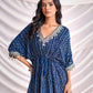 BulBul Women Blue Bandhani Printed Co-ord Set - Swadesiicart
