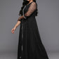 Ahalyaa Women's Traditional wear Kurta Set - Black | Swadesiicart