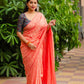 Pink Jute Silk Woven Design Saree with Unstitched Blouse - Hiral Fashion | Swadesiicart