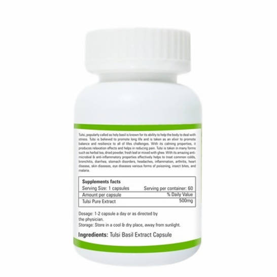 Zindagi Tulsi Extract Capsules - Swadesiicart