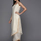 Ahalyaa Womens Kurta Set - Off-white | Swadesiicart