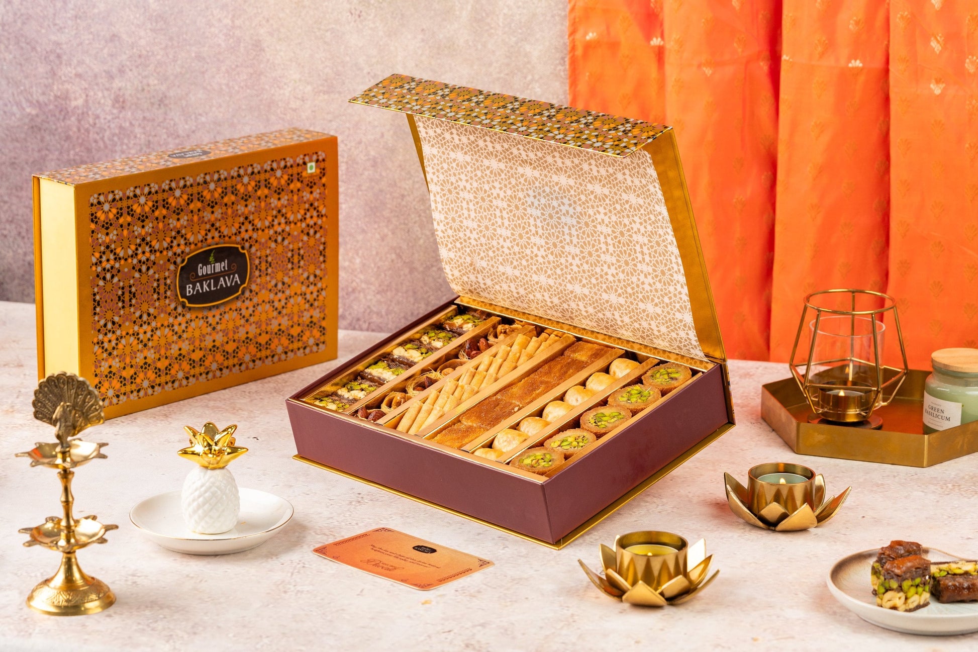 Gourmet Baklava Prime Connoisseur Gift Box | Swadesiicart