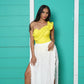 Noroke Cotton Crepe Pom Pom Beach Wear Skirt | Swadesiicart
