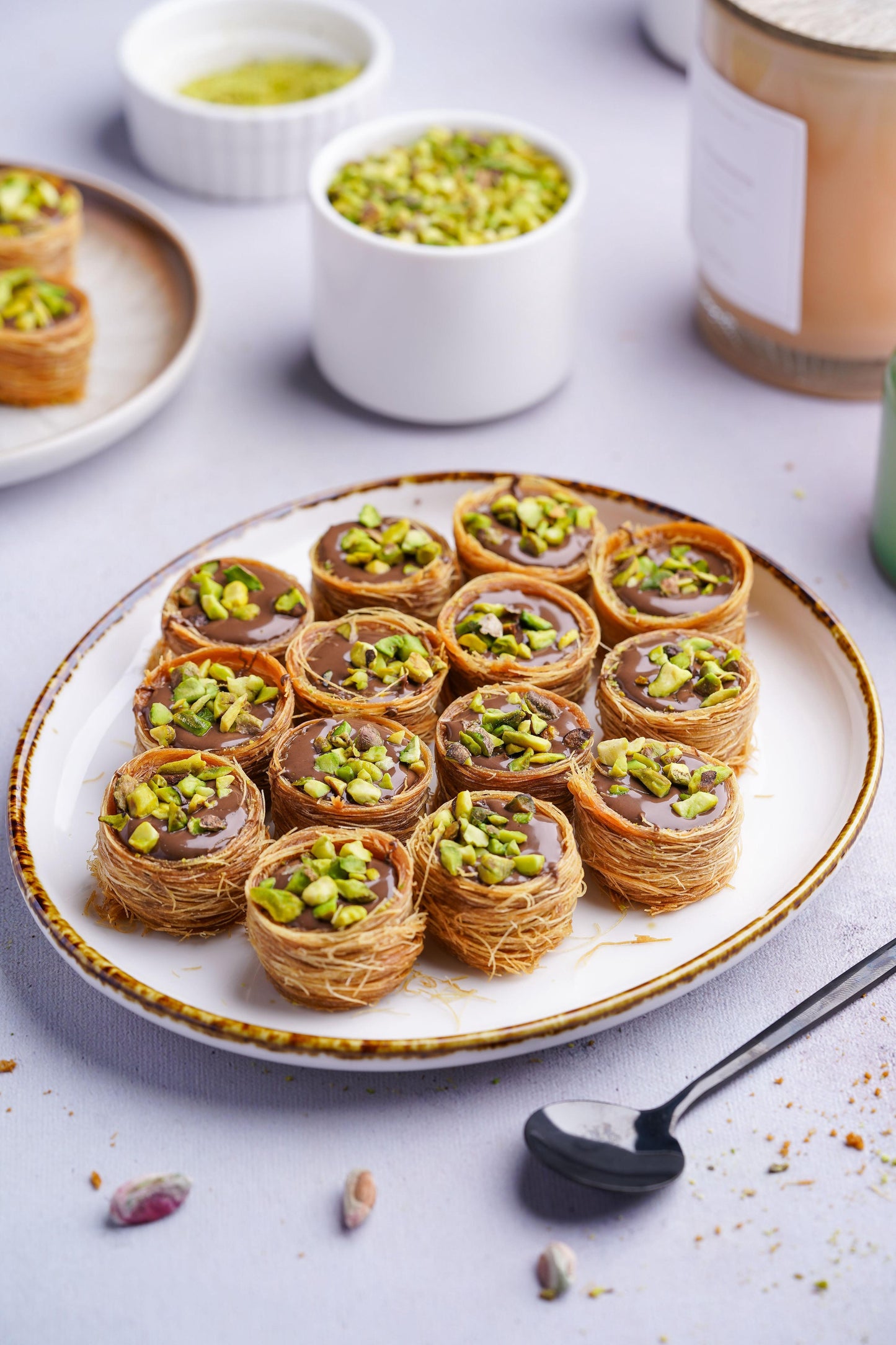 Gourmet Baklava Nutella Nest Baklava | Swadesiicart