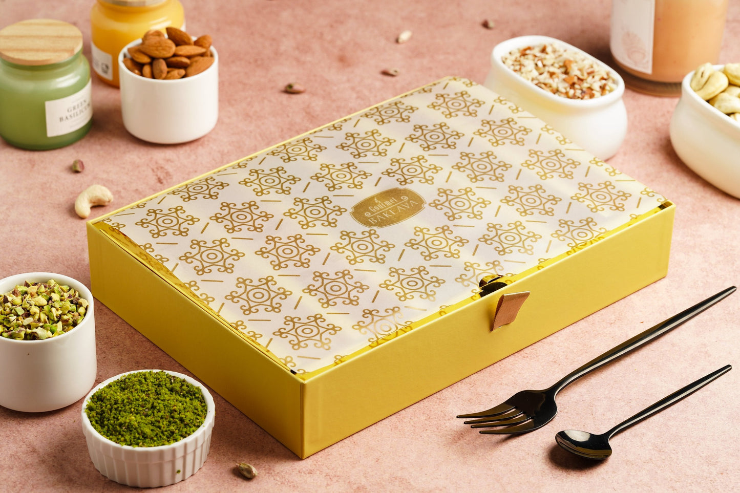Gourmet Baklava Chocolate Dry Fruit Baklava | Swadesiicart