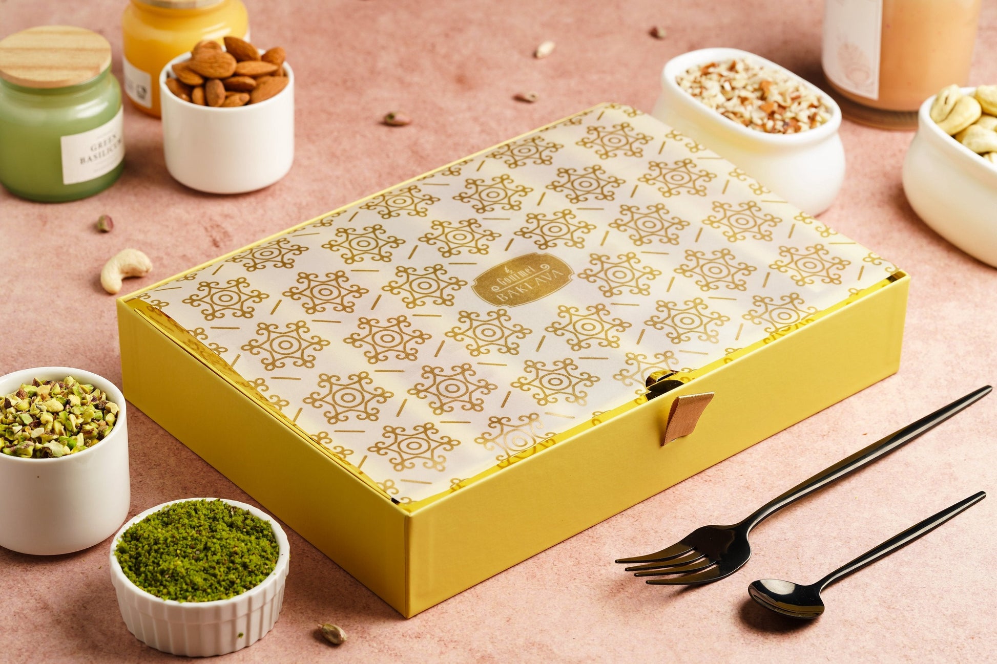 Gourmet Baklava Chocolate Dry Fruit Baklava | Swadesiicart