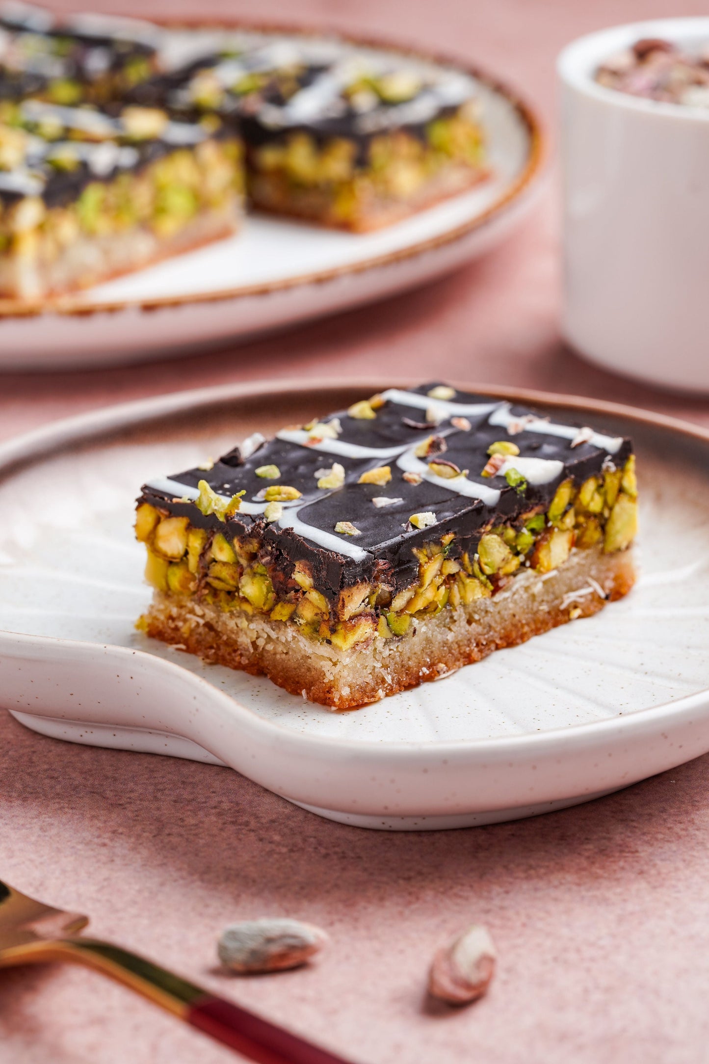 Gourmet Baklava Chocolate Belloria Teal Gift Box | Swadesiicart