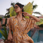 BulBul Ishika Yellow Chanderi Co-Ord Set - Swadesiicart