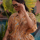 BulBul Ishika Yellow Chanderi Co-Ord Set - Swadesiicart