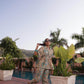 BulBul Ishika Blue Chanderi Co-Ord Set - Swadesiicart