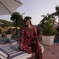 BulBul Aneri Maroon Chanderi Co-Ord Set - Swadesiicart