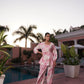 BulBul Dhriti Pink Chanderi Co-Ord Set - Swadesiicart