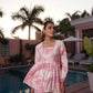 BulBul Dhriti Pink Chanderi Co-Ord Set - Swadesiicart