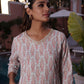 BulBul Henna Pink Cotton Co-Ord Set - Swadesiicart