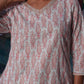 BulBul Henna Pink Cotton Co-Ord Set - Swadesiicart