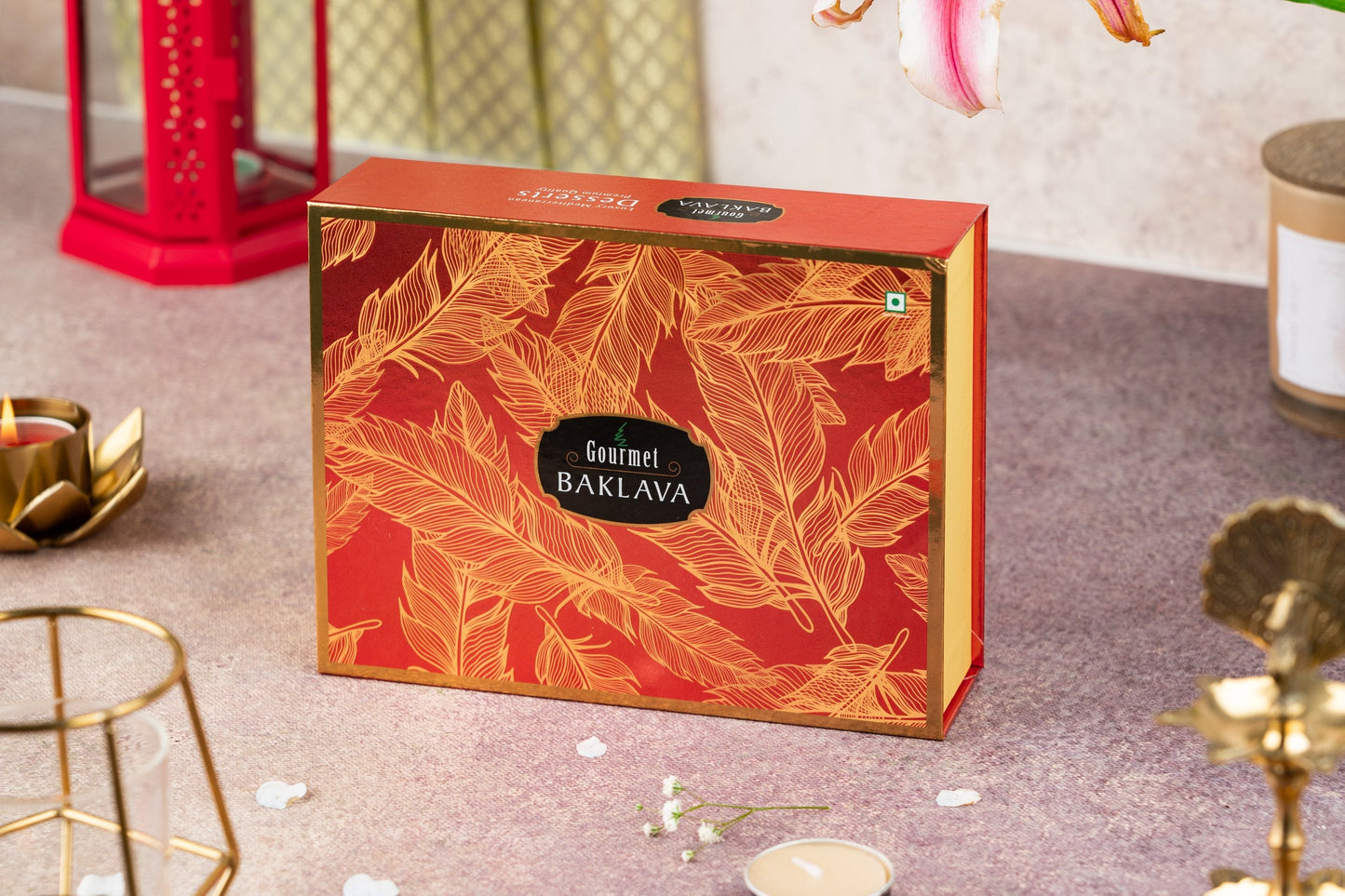 Gourmet Baklava Decadent Hazelnut Nest Baklava | Swadesiicart