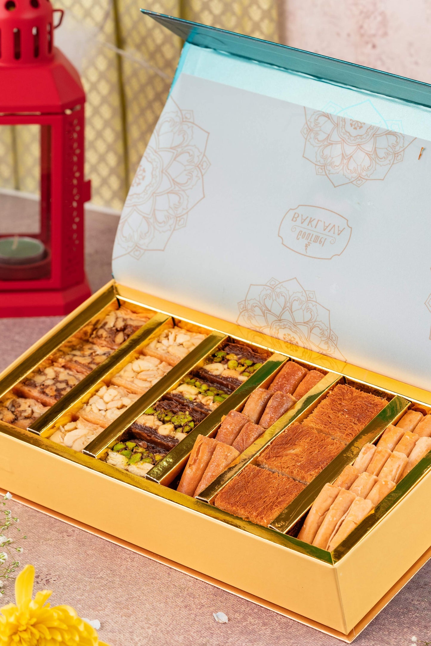 Gourmet Baklava Sparkle Gift Box | Swadesiicart