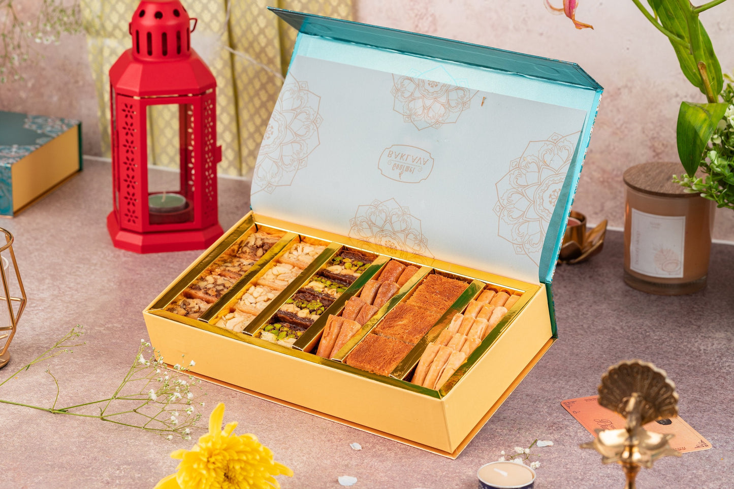 Gourmet Baklava Sparkle Gift Box | Swadesiicart