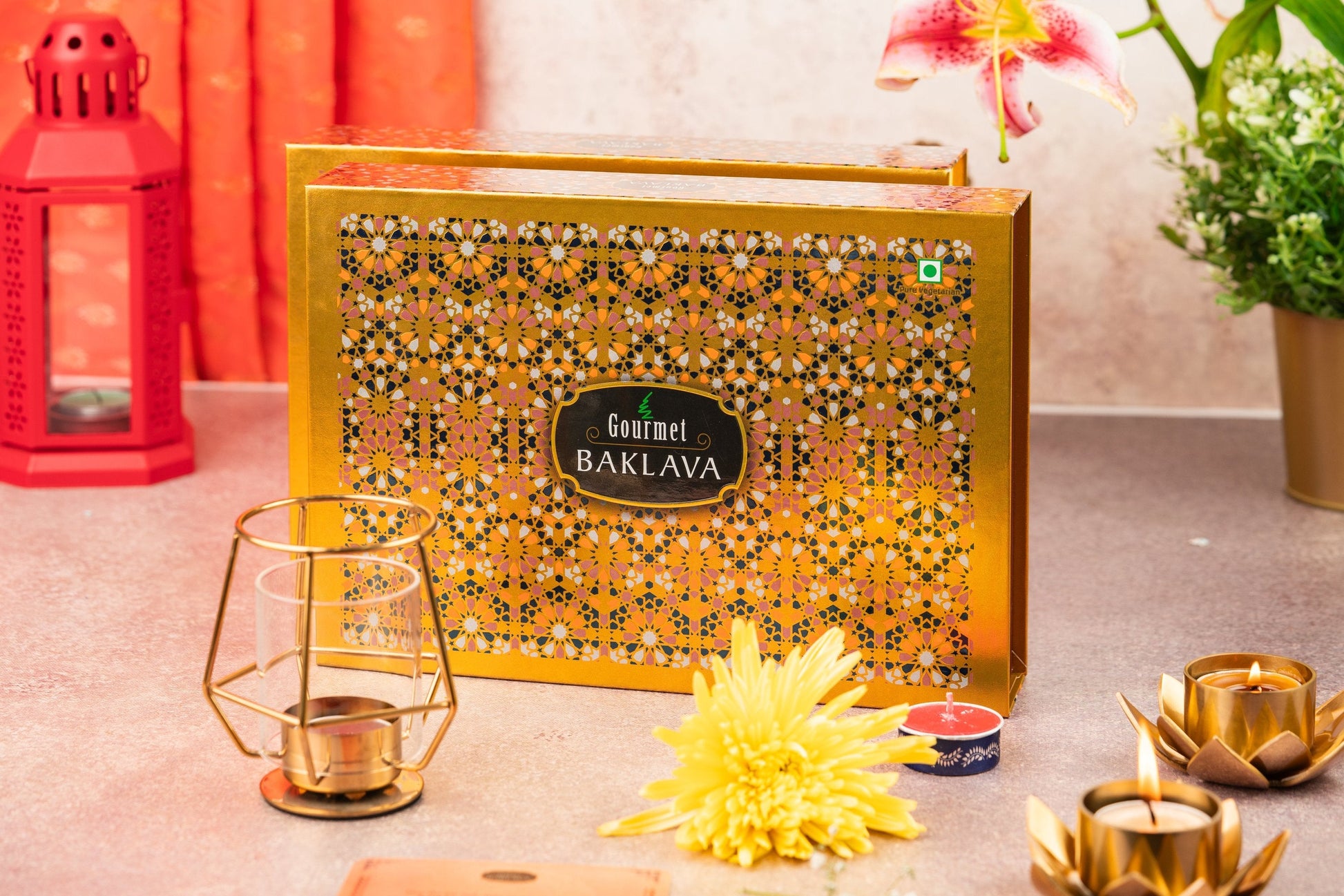 Gourmet Baklava Opulent Gift Box | Swadesiicart