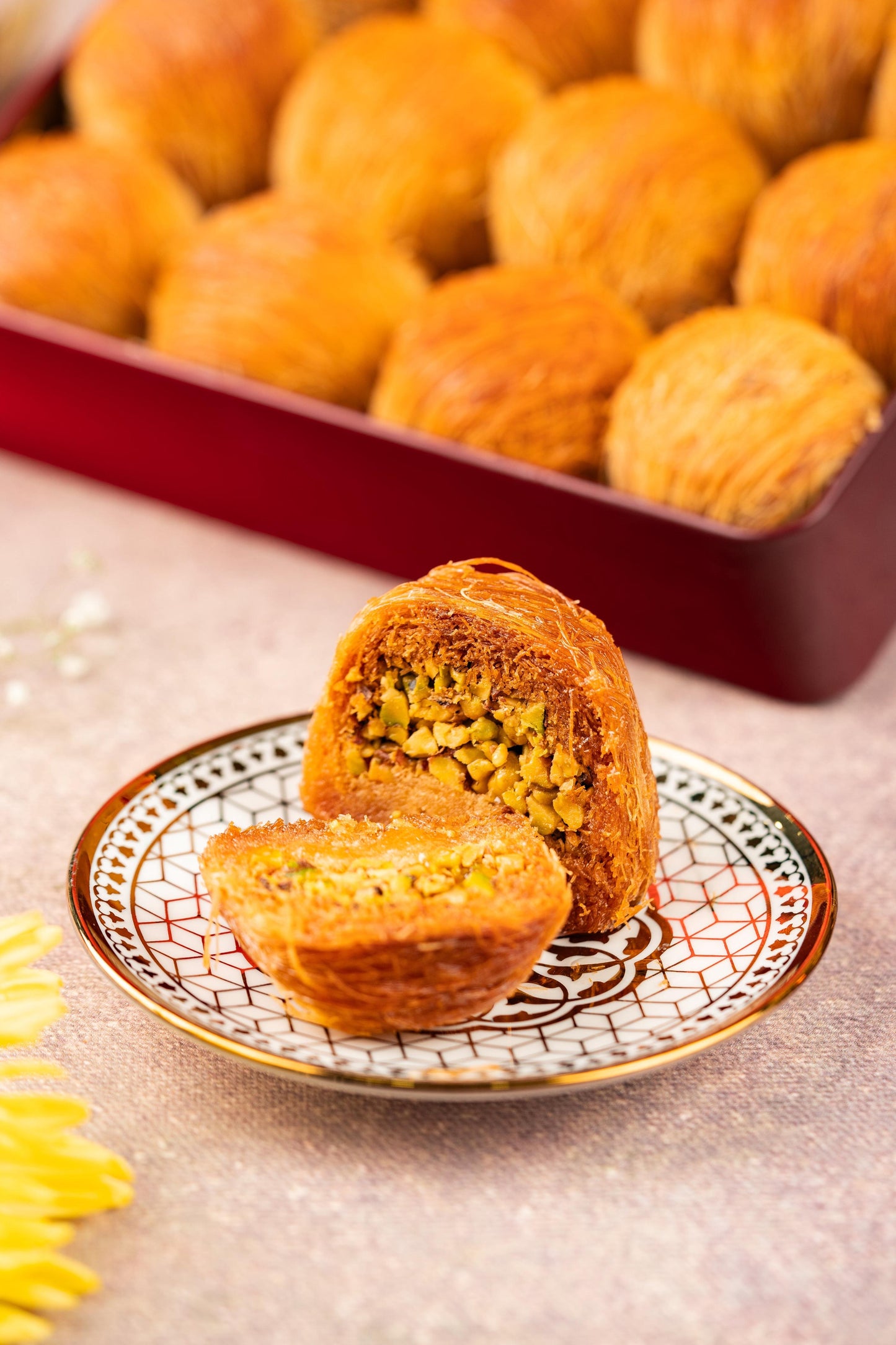 Gourmet Baklava Pista Younani Baklava | Swadesiicart