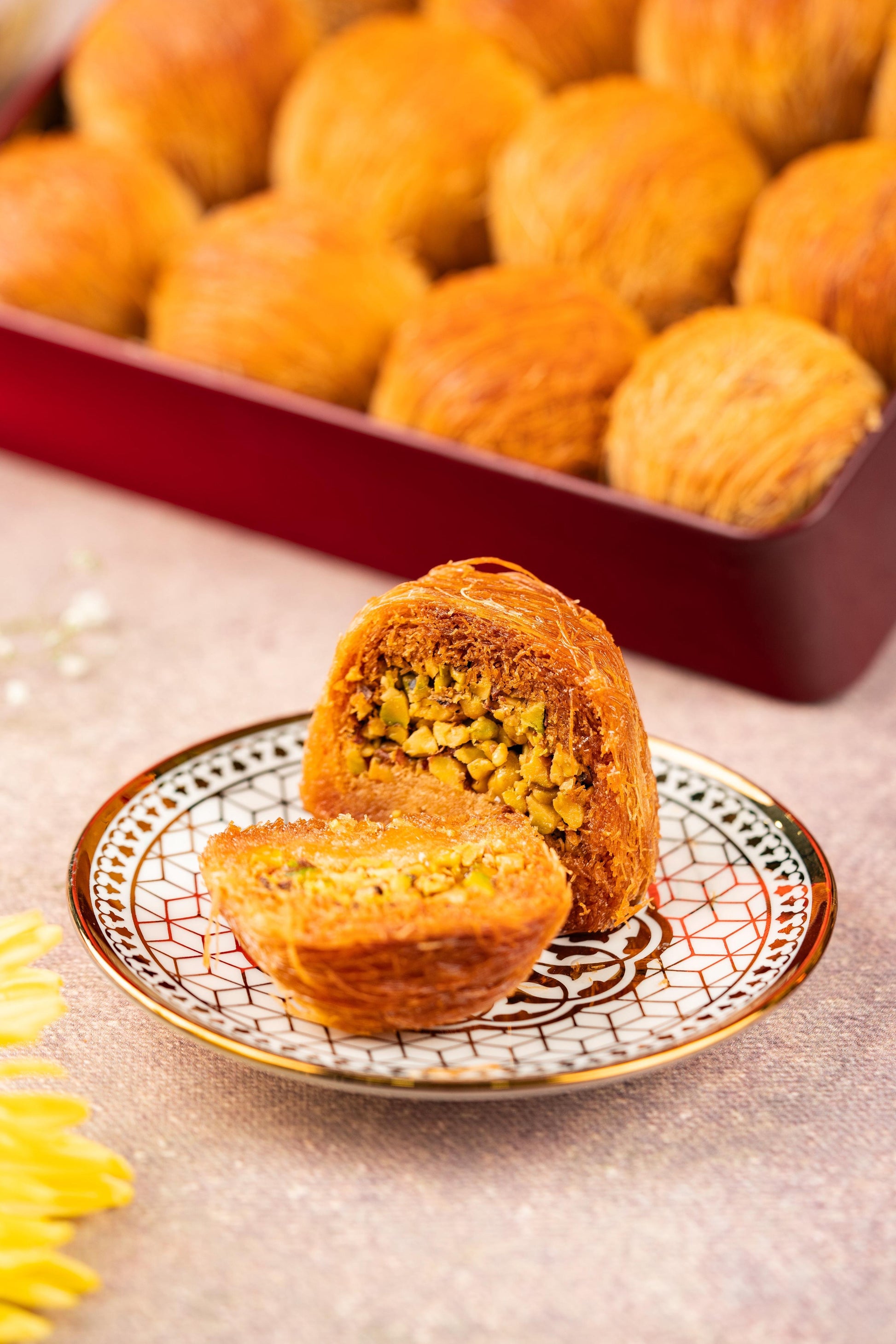 Gourmet Baklava Pista Younani Baklava | Swadesiicart